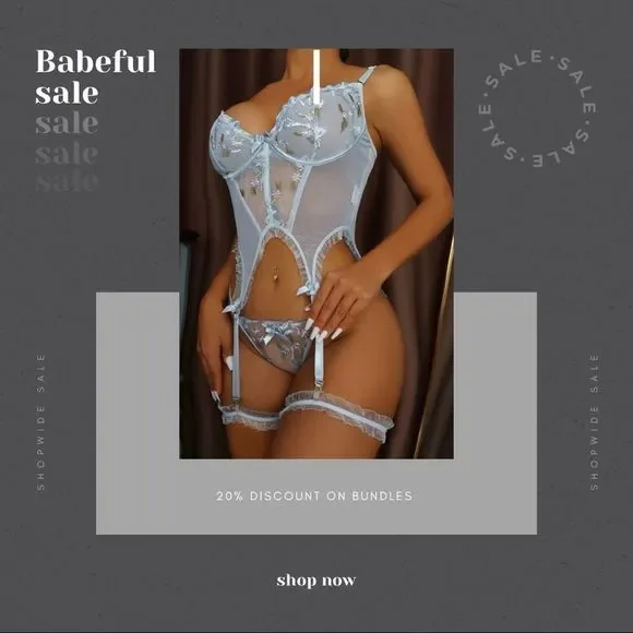 Sleeve Corset Mini Dress - Picture 5 of 6